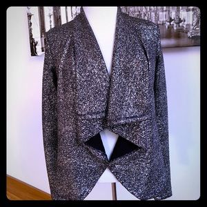 Mimi Chica Gold glitter Jacket sz S EUC